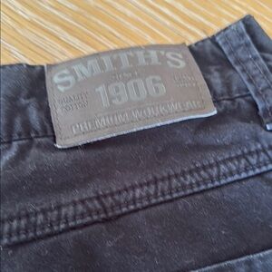 Smith's Black 36 x 32 Premium fleece lined Workwear Pants